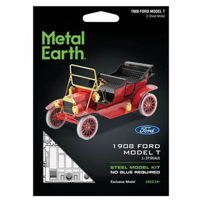 Metal Earth 1908 Ford Model T Red Version