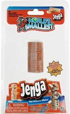 World's Smallest Jenga