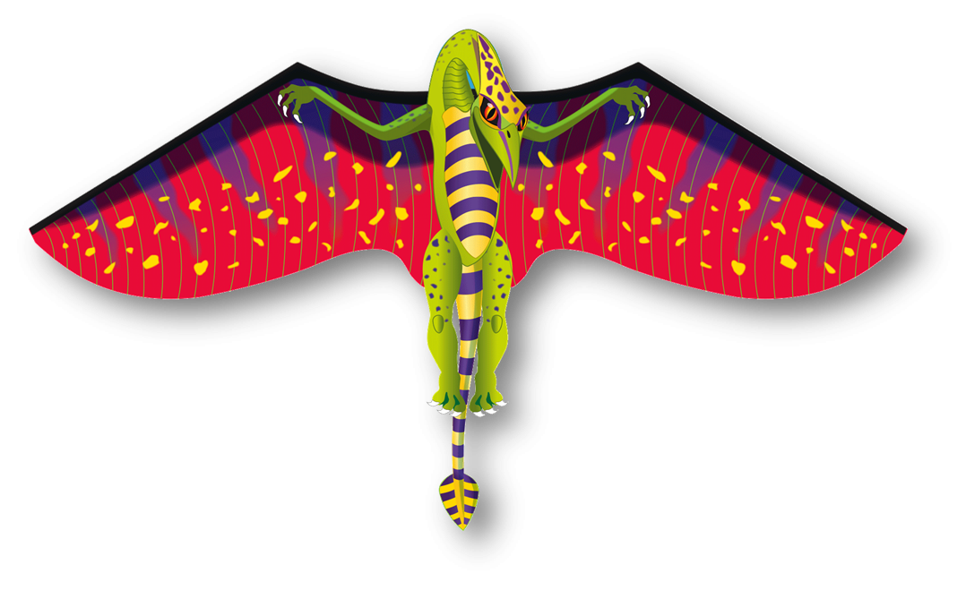 Windzone Ready to Fly Pterodactyl 70" Deluxe Nylon Kite