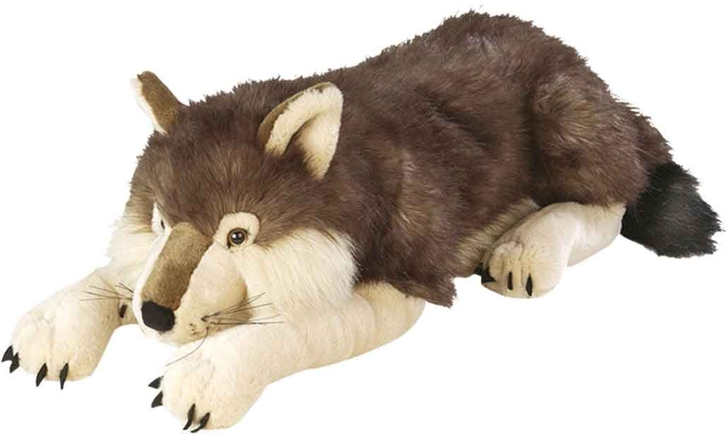 Wild Republic Cuddlekins Jumbo Wolf 30"