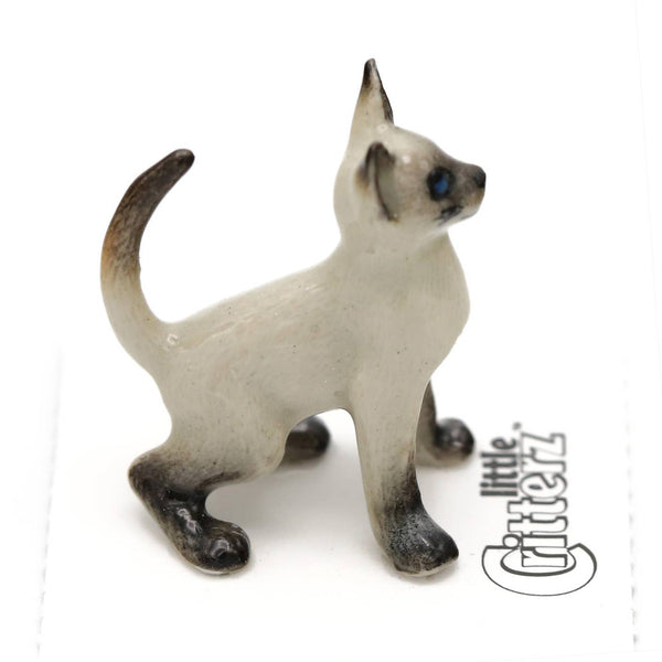 Little Critterz "Blaze" Siamese Kitten Porcelain Miniature