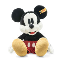 Steiff Disney Soft Cuddly Friends Mickey Mouse 12", Premium Stuffed Animal