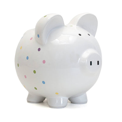 Child to Cherish Large Confetti Piggy Bank