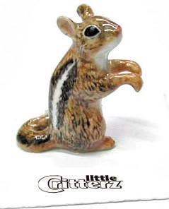 Little Critterz "Chipper" Chipmunk Porcelain Miniature