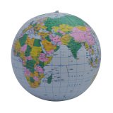 Geotoys 167 12" Blue Political Inflatable Globe, Grade: Kindergarten to 3