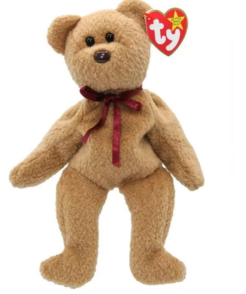 Ty Beanie Babies Curly The Bear Plush Toy - 4052