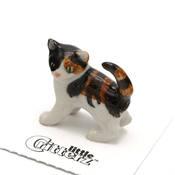 Little Critterz "Holly" Calico Kitten Porcelain Miniature