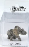 Little Critterz "Savanna African Elephant Calf Miniature Porcelain Figurine