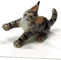 Little Critterz "Cosey Main Coon Cat Miniature Porcelain Figurine
