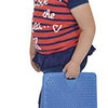 Movin Sit Junior Inflatable Seat Cushion, Blue, 10 L X 10 W