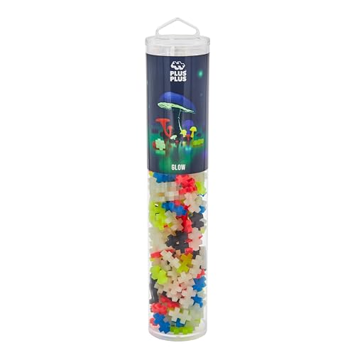 Plus Plus Go!  Glow in the Dark Mix 240 Pc Building Set