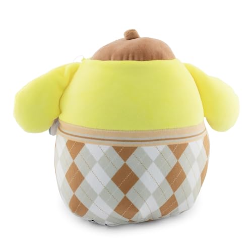 Squishmallow 8" Sanrio Plaid Pompompurin