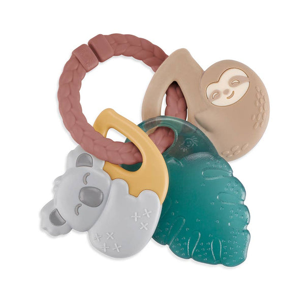 Itzy Ritzy - Tropical Itzy Keys Texture Ring with Teether + Rattle