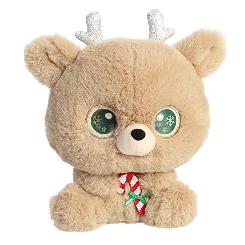 Aurora® Festive Holiday Snowflake Reindeer™ Stuffie