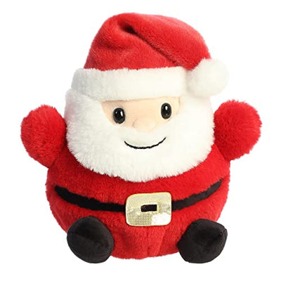 Aurora® Festive Holiday Rounder Santa™ Stuffed Toy