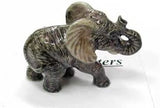 Little Critterz "Savanna African Elephant Calf Miniature Porcelain Figurine