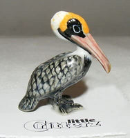 Little Critterz "Diver Pelican Miniature Porcelain Figurine