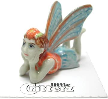 Little Critterz Harlequin Poison Dart Frog Miniature Porcelain Figurine