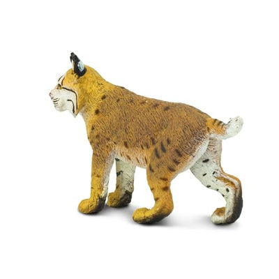 Safari Ltd. Bobcat Figurine - Lifelike 3" Figure - Educational Toy for Boys, Girls, and Kids Ages 3+