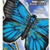 X-Kites 27 in Nylon Blue Butterfly