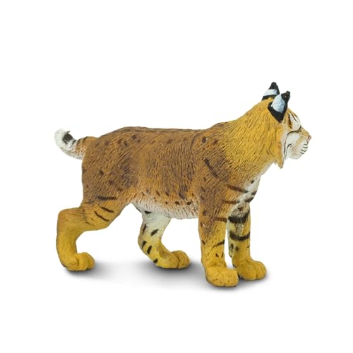 Safari Ltd. Bobcat Figurine - Lifelike 3" Figure - Educational Toy for Boys, Girls, and Kids Ages 3+