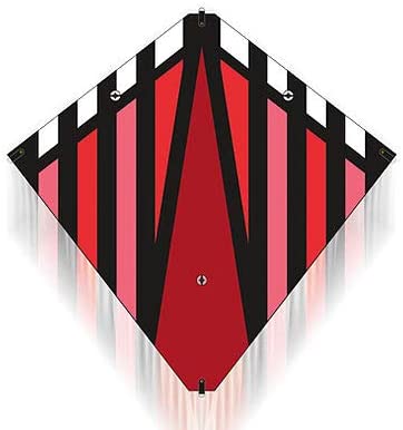 Xkites 30 " Nylon Stunt Kite Red Dual Control -