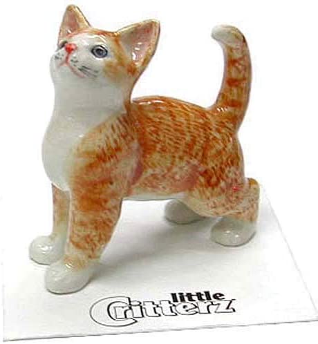 Little Critterz "Ginger" Orange Tiger Cat