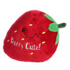 Just Sayin' Berry Cute Strawberry Plushie