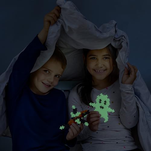 Plus Plus Go!  Glow in the Dark Mix 240 Pc Building Set