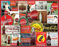 Springbok Puzzle - Coca-Cola Tin Signs 1000 Piece Jigsaw Puzzle