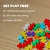 Plus Plus Go!  Glitter Mix 240 Pc Building Set