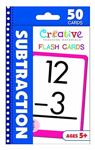 Subtraction Flash Cards