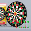 Stomp Rocket Magne Darts Indoor Outdoor Magnetic Kids Dartboard Game with 6 Multicolored Darts with Magnets