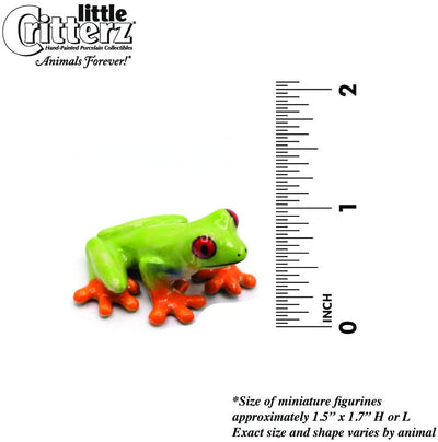 Little Critterz "Clinger" Red-Eyed Frog