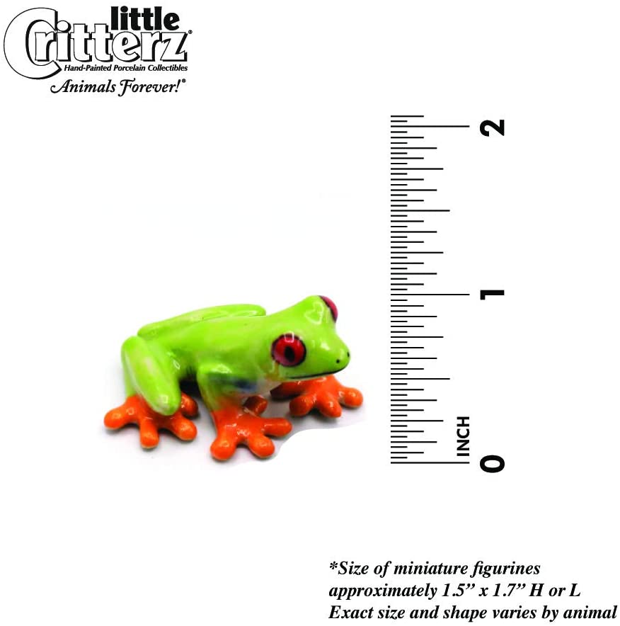 Little Critterz "Clinger" Red-Eyed Frog