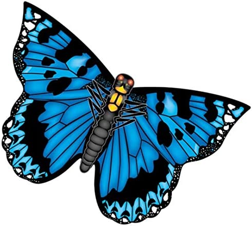 X-Kites 27 in Nylon Blue Butterfly