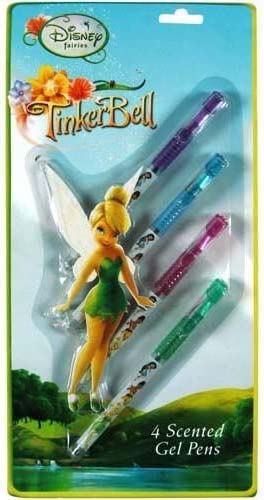 Disney Tinkerbell 4pk Scented Gel Pens