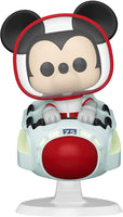 POP Ride Super Deluxe Disney: Walt Disney World 50th - Mickey at The Space Mountain Attraction, Multicolor, Standard, (45343)