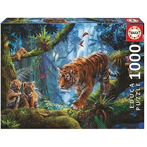 Educa 1000 Pc Tigers in The Tree Puzzle