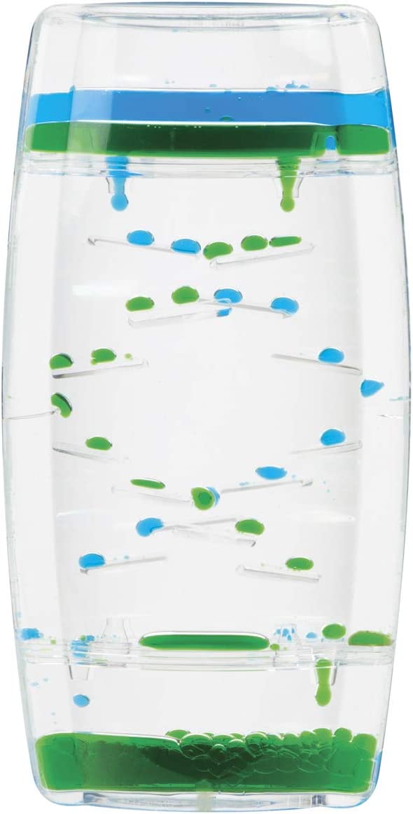 Toysmith Bubble Motion Tumbler, Colors Vary, Soothing, Stress Relief