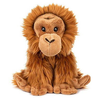 Wildlife Tree 12 Inch Stuffed Orangutan Plush Floppy Animal Kingdom Collection