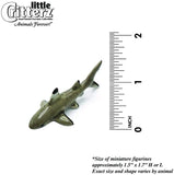 Little Critterz "Guardian Black Tip Shark Hand Painted Porcelain Figurine