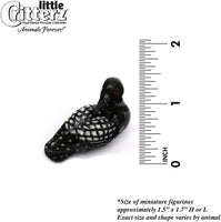 Little Critterz "Gavia Loon Hand Painted Porcelain Figurine