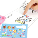 Peppa Pig: Color & Sticker Activity - Zipper Case Holds 10' Coloring Paper, 2 Sticker Sheets & 6 Crayons, Kids Ages 3+
