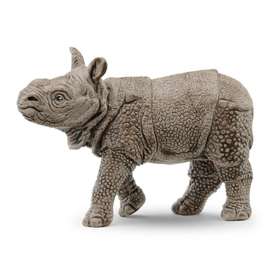 Schleich Baby Indian Rhinocerous Toy Figurine