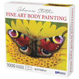 Johannes Slotter Fine Art Body Painting Butterfly 1000 pc Puzzle