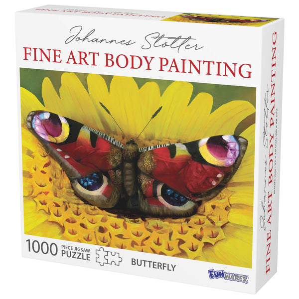 Funwares - Johannes Stotter Butterfly Body Art Puzzle
