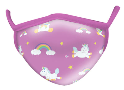 Wild Republic Face Mask Child Wild Republic Wild Smiles Face Masks, Unicorn, Child US