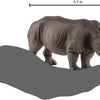 Mojo White Rhinoceros Toy Figurine
