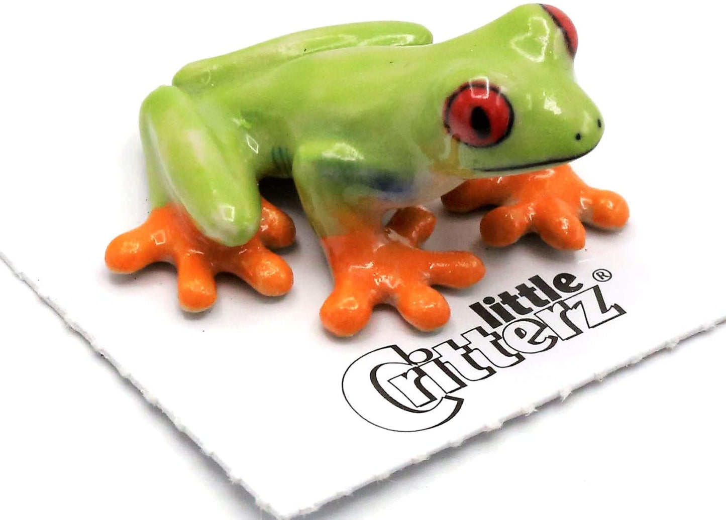 Little Critterz "Clinger" Red-Eyed Frog